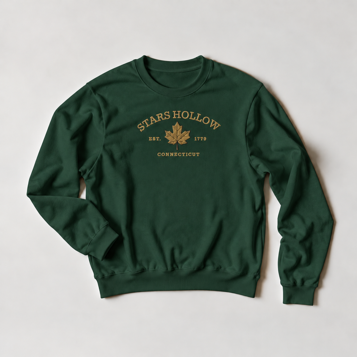 Stars Hollow | Embroidered Unisex Crewneck Sweatshirt