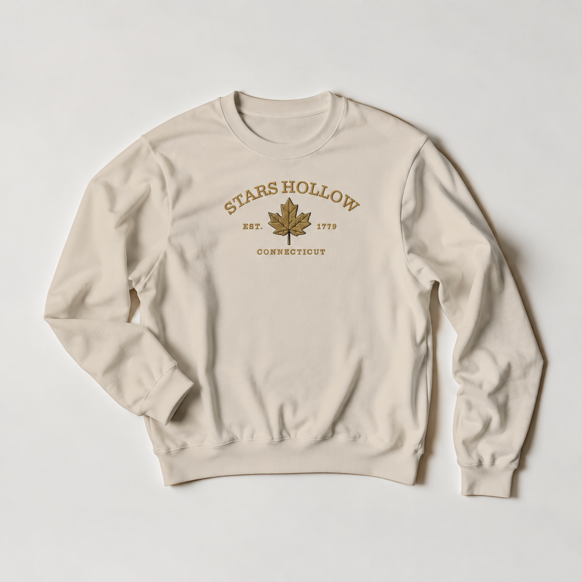 Stars Hollow | Embroidered Unisex Crewneck Sweatshirt